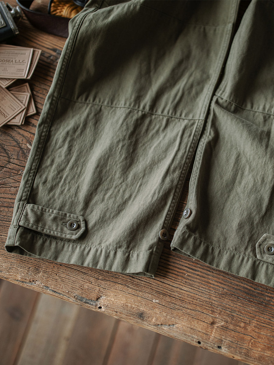 Pantalon en sergé à chevrons M-47 de l'armée française, reproduction