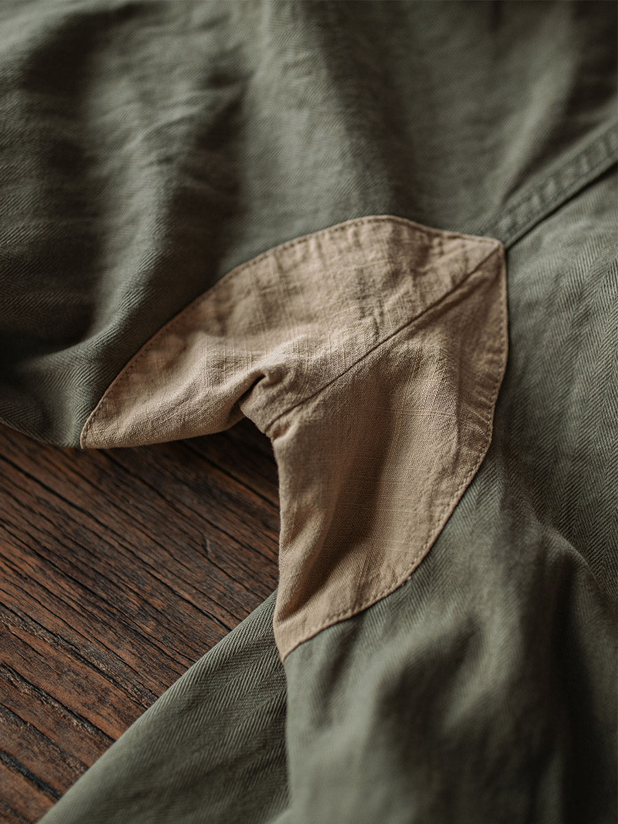 Pantalon en sergé à chevrons M-47 de l'armée française, reproduction