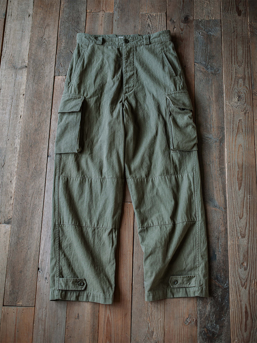 Pantalon en sergé à chevrons M-47 de l'armée française, reproduction