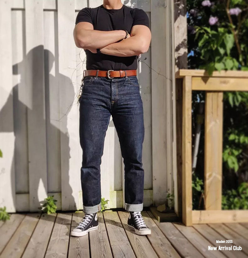 Klassisches Slim Fit T-Shirt für Herren mit Rundhalsausschnitt