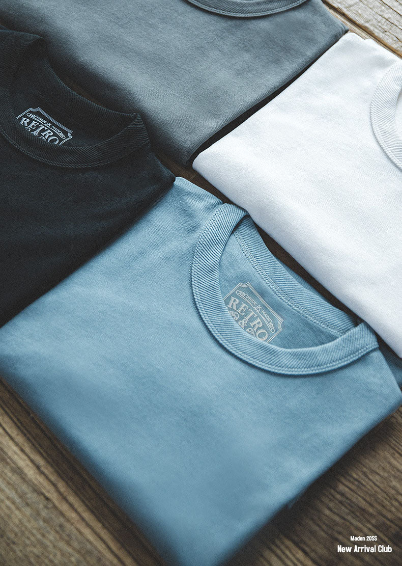 Klassisches Slim Fit T-Shirt für Herren mit Rundhalsausschnitt