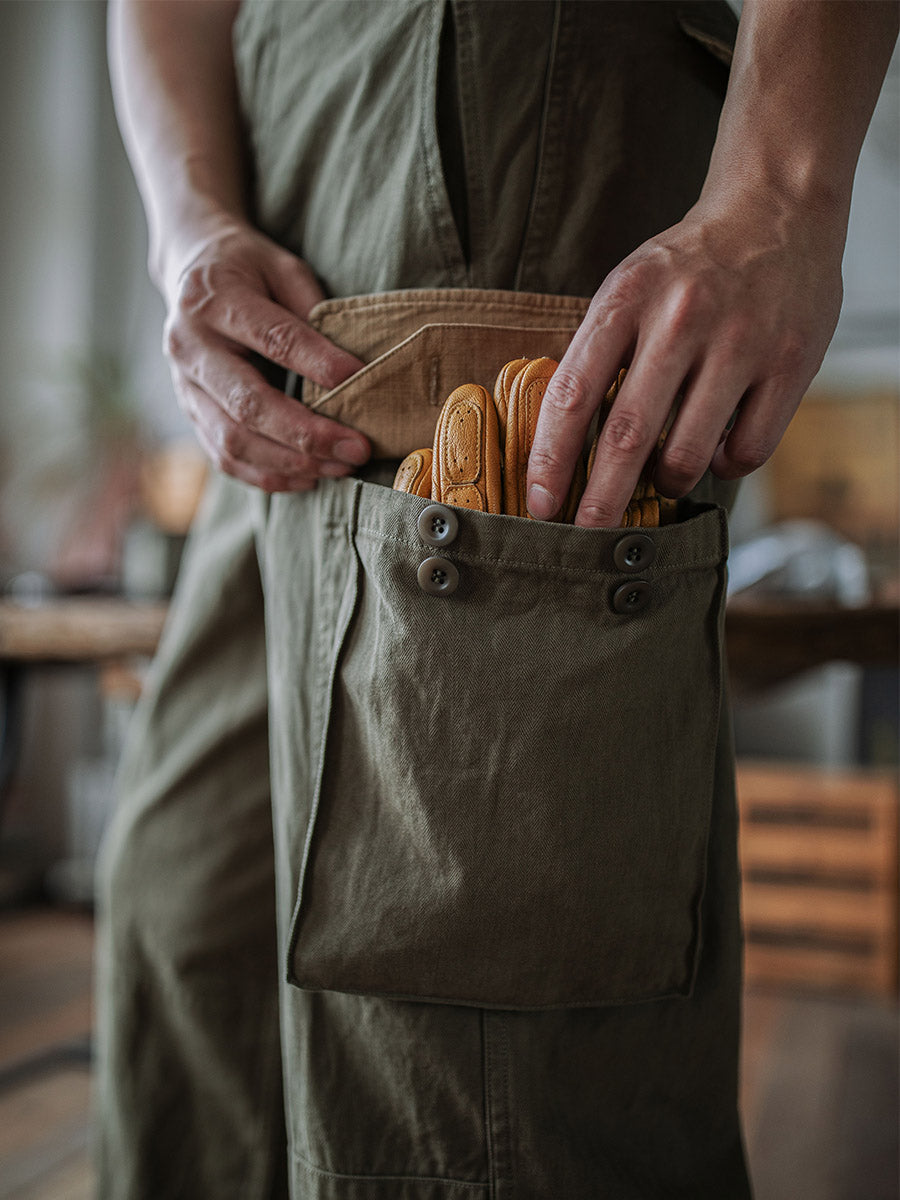 Pantalon en sergé à chevrons M-47 de l'armée française, reproduction