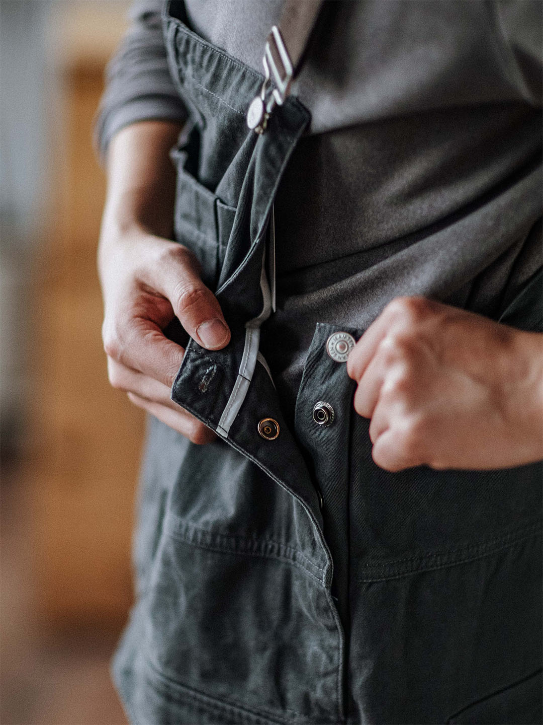 Latzhose Crafter mit Pattentaschen für Herren