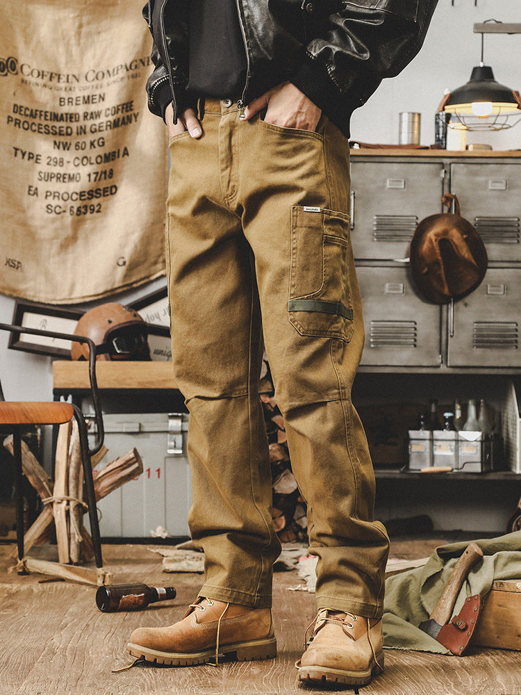 Pantalon cargo vintage pour homme