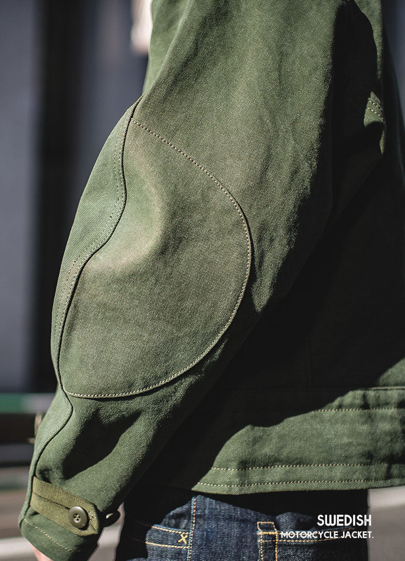 Schwedische Motorradjacke