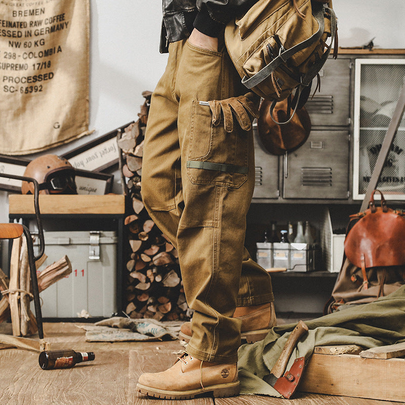 Pantalon cargo vintage pour homme