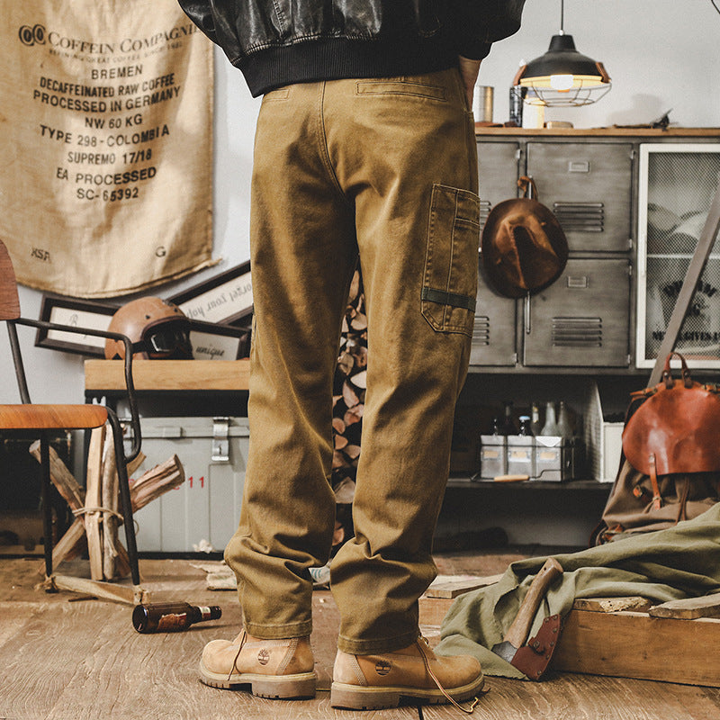 Pantalon cargo vintage pour homme