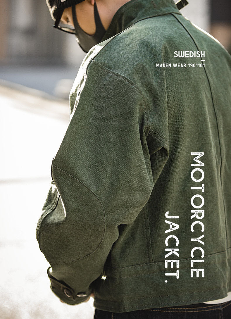 Schwedische Motorradjacke