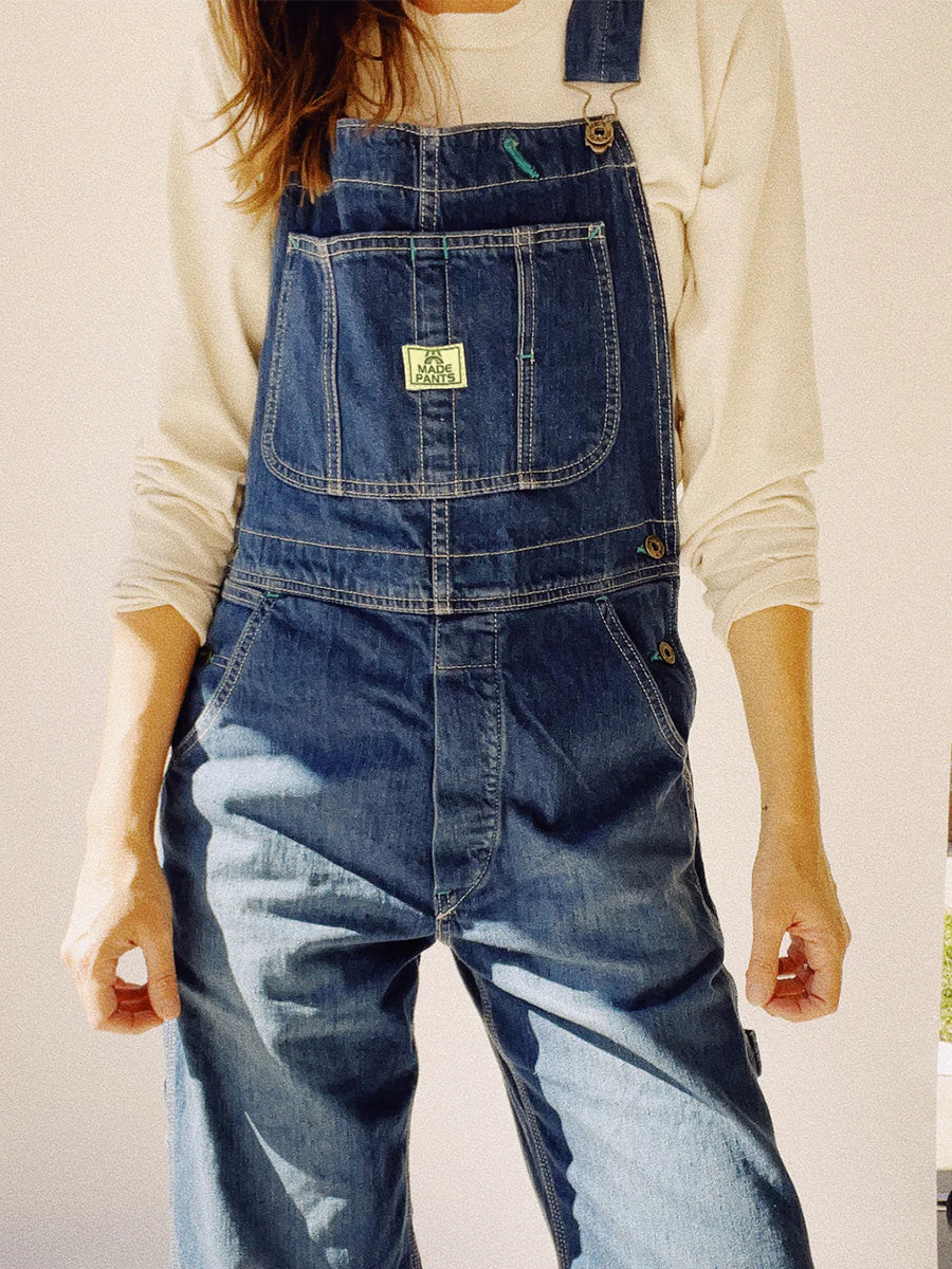 Salopette in denim da donna