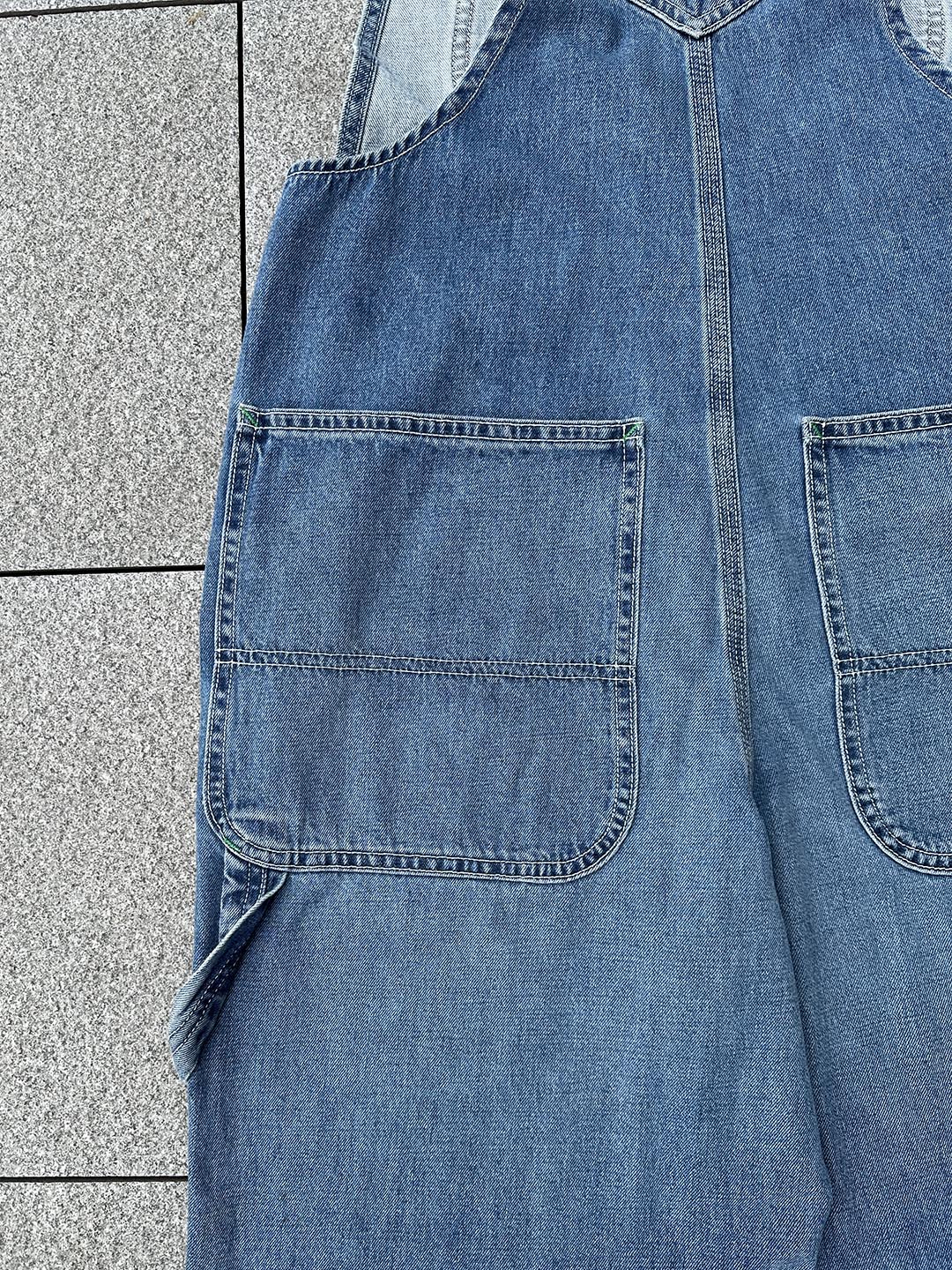 Salopette in denim da donna