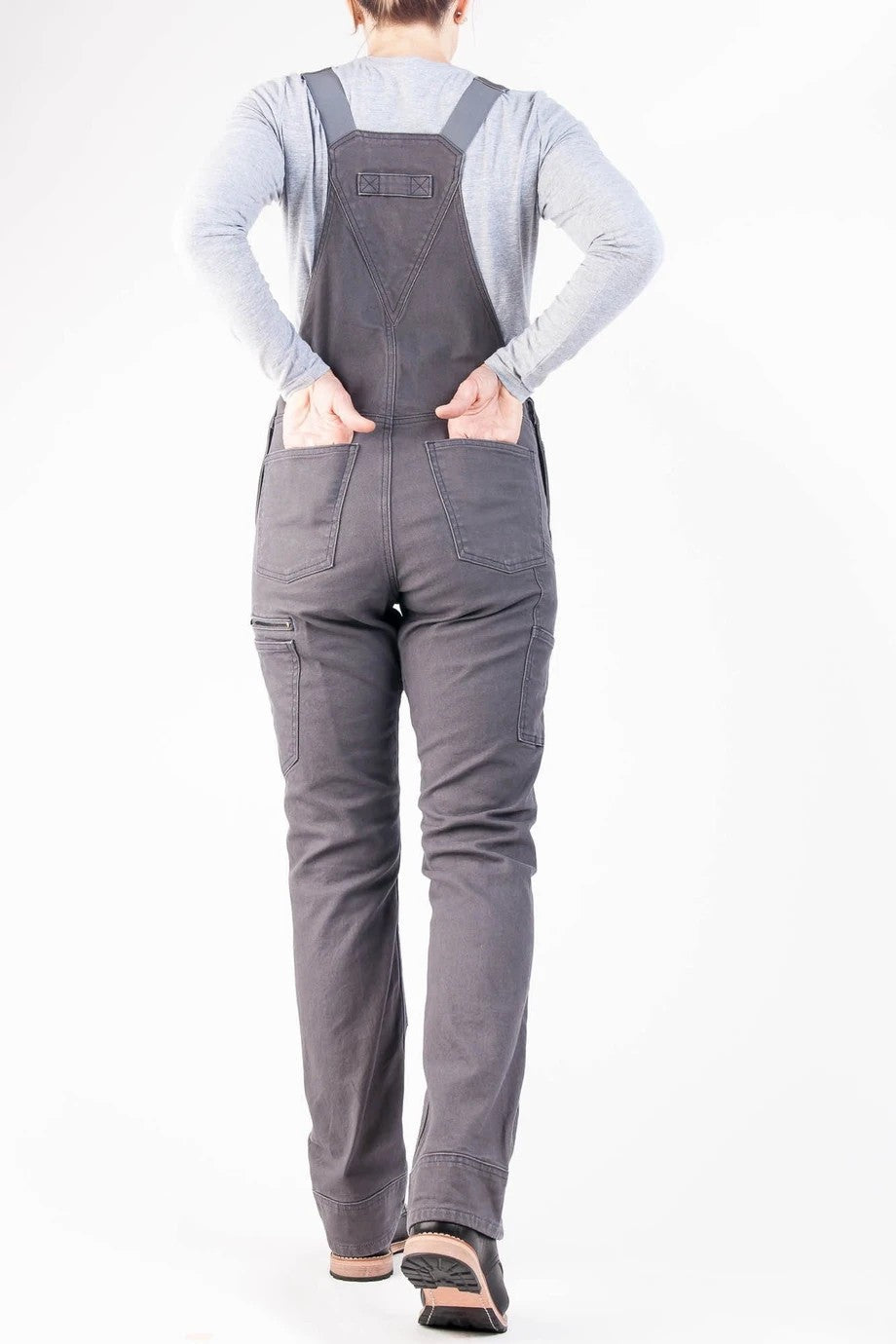 Klassische Stretch-Latzhose für Damen