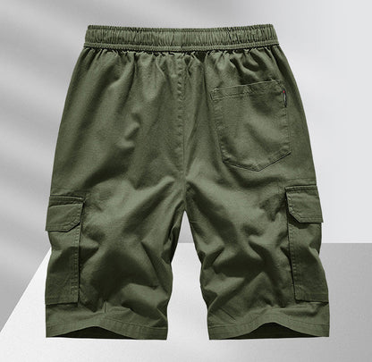 Pantaloncini cargo da uomo con coulisse