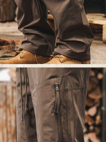 Herren Outdoor‑Cargo‑Hose mit Reißverschlusstaschen
