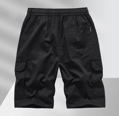 Pantaloncini cargo da uomo con coulisse