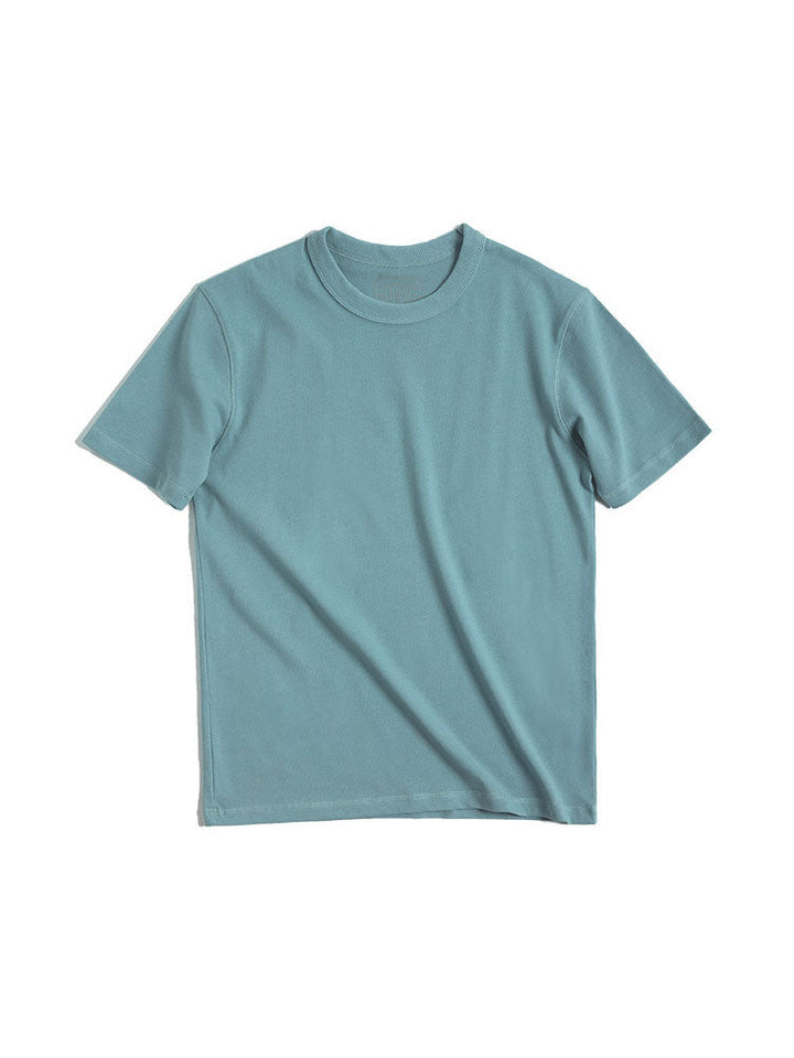 T-shirt classique slim à col rond pour homme