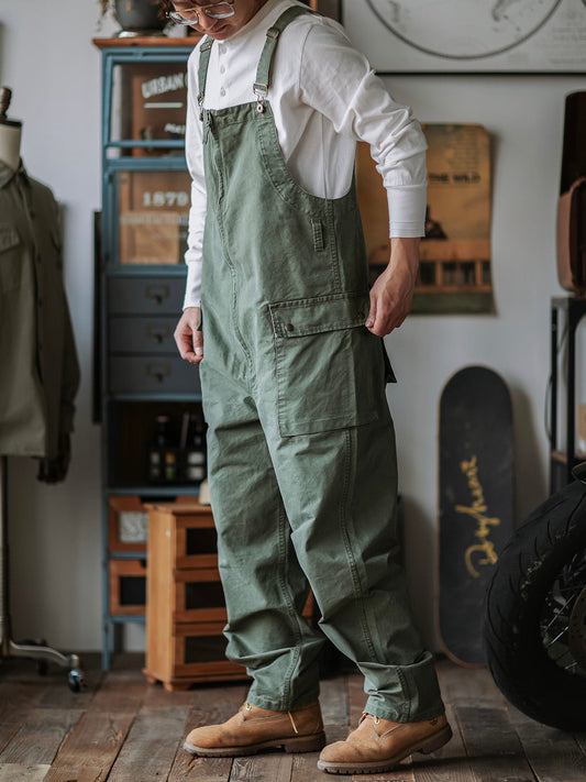 Salopette zippée homme