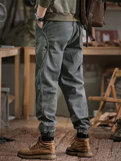 Herren Bequeme Freizeit‑Joggerhose