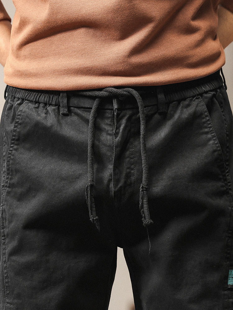 Herren-Jogginghose mit elastischem Bund und schmal zulaufendem Bein