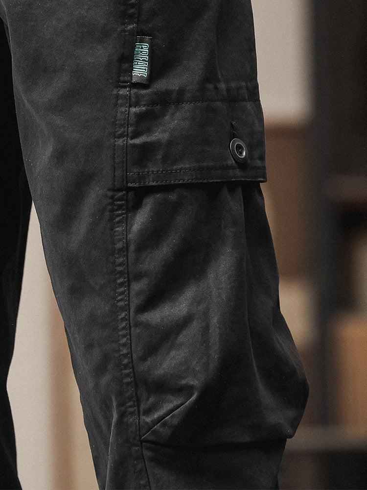 Herren-Jogginghose mit elastischem Bund und schmal zulaufendem Bein