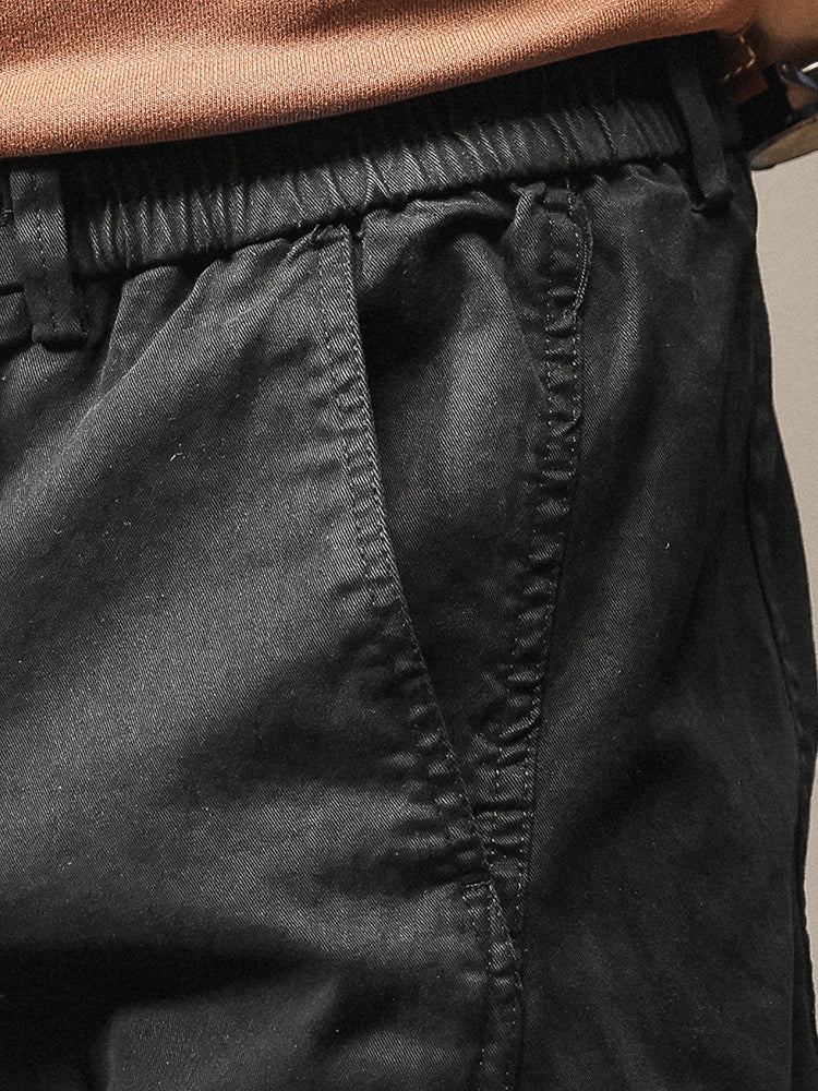 Herren-Jogginghose mit elastischem Bund und schmal zulaufendem Bein