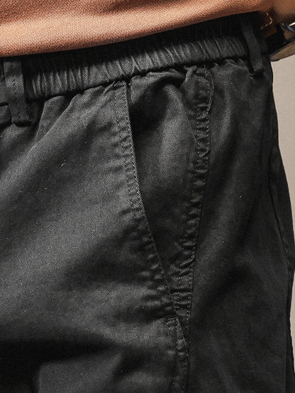 Herren-Jogginghose mit elastischem Bund und schmal zulaufendem Bein