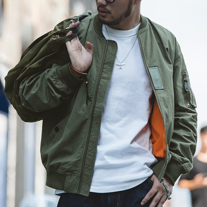 Blouson aviateur militaire classique
