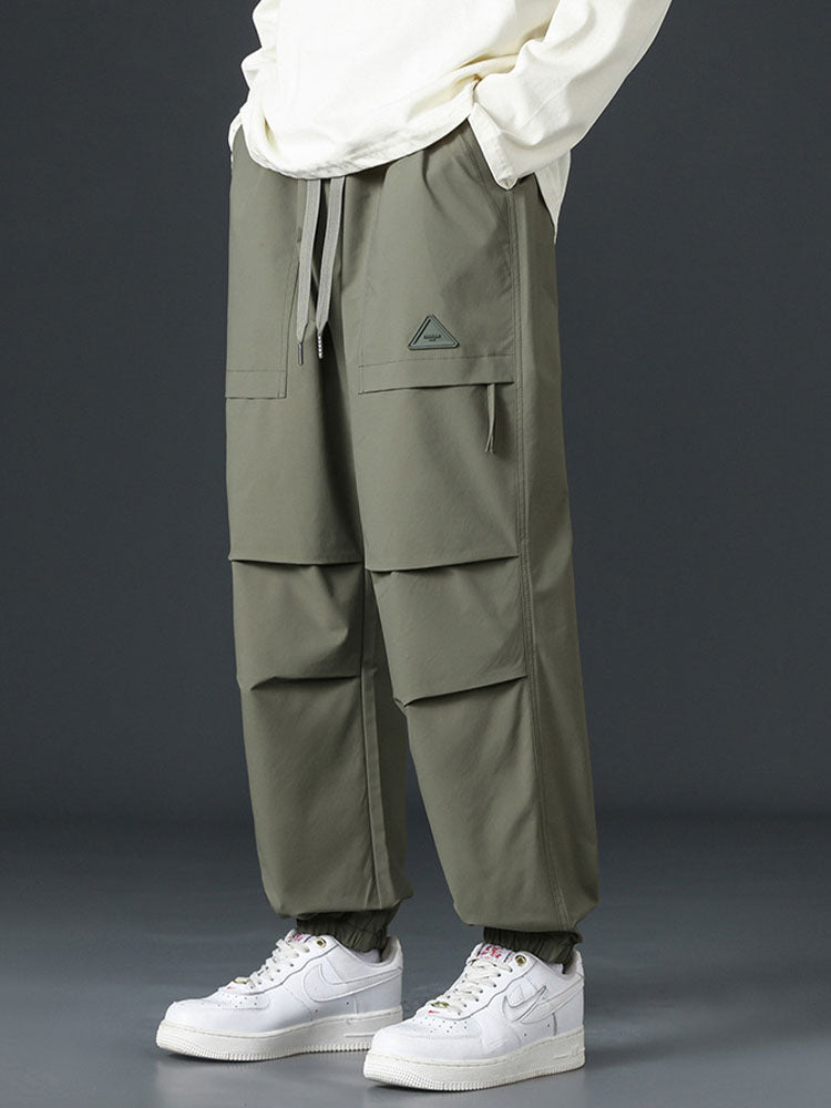Herren Leichte Mehrtaschen Jogger Cargohose