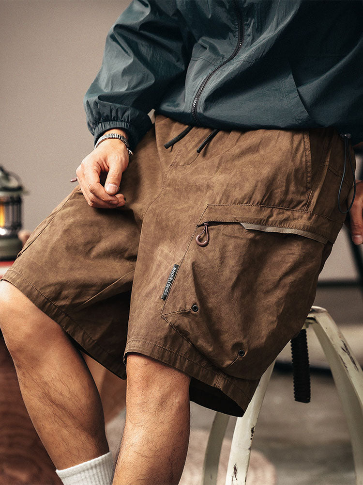Lässige Herren-Cargoshorts, ideal zum Wandern und für Outdoor-Aktivitäten