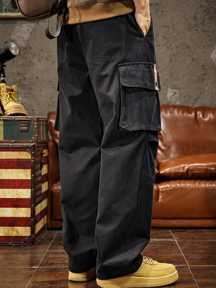 Herren Weit‑Bein‑Cargohose