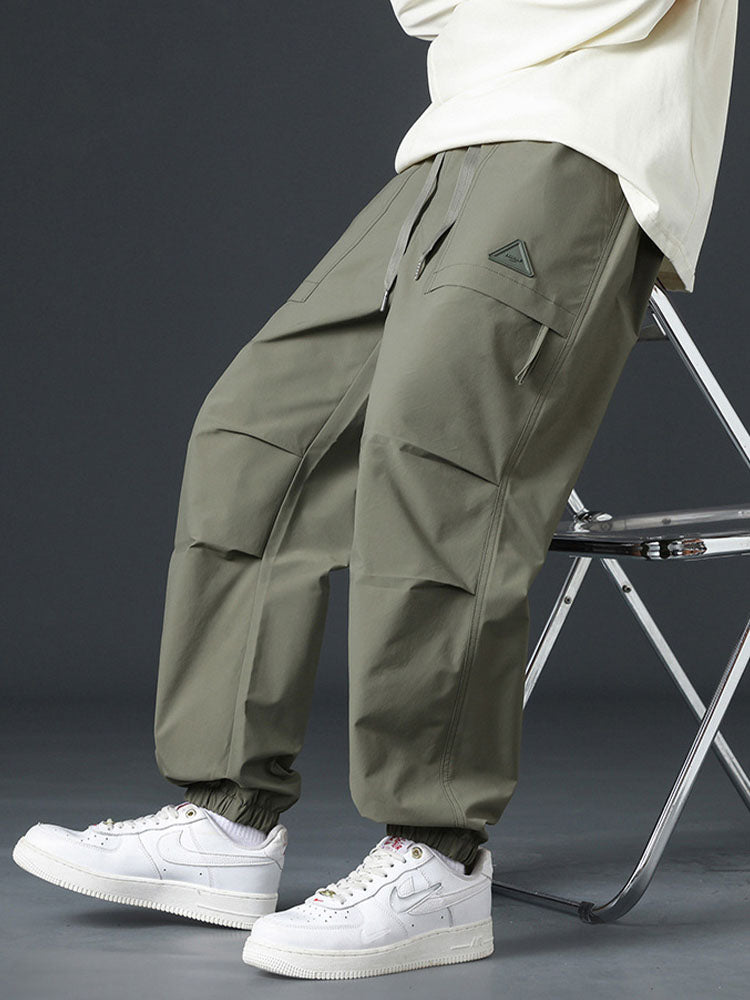 Herren Leichte Mehrtaschen Jogger Cargohose