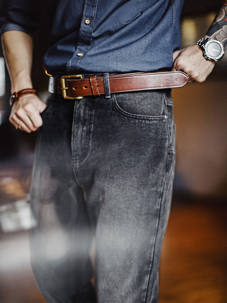 Herren Straight‑Fit Jeans