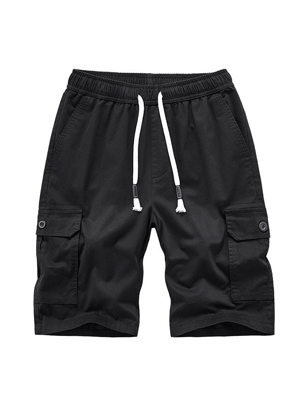 Pantaloncini cargo da uomo con coulisse