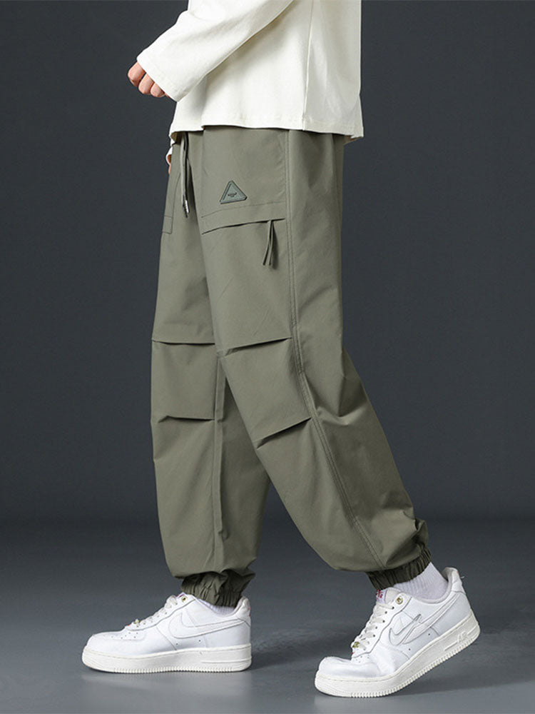 Herren Leichte Mehrtaschen Jogger Cargohose