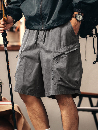 Lässige Herren-Cargoshorts, ideal zum Wandern und für Outdoor-Aktivitäten