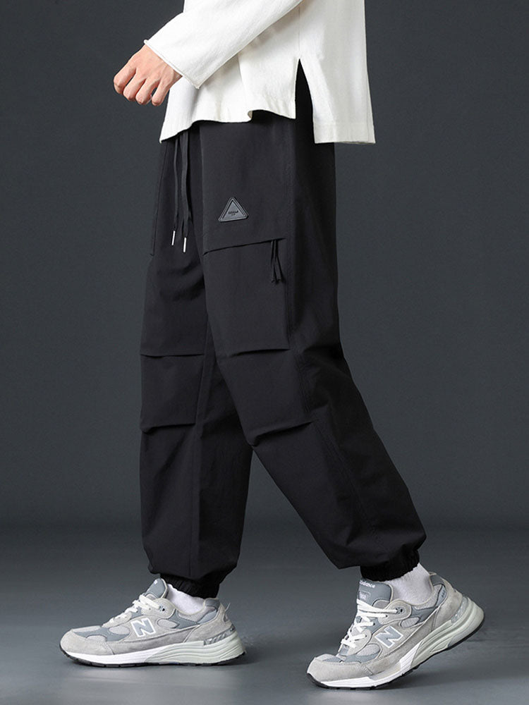 Herren Leichte Mehrtaschen Jogger Cargohose