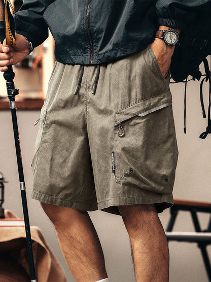Lässige Herren-Cargoshorts, ideal zum Wandern und für Outdoor-Aktivitäten