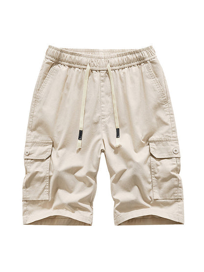 Pantaloncini cargo da uomo con coulisse