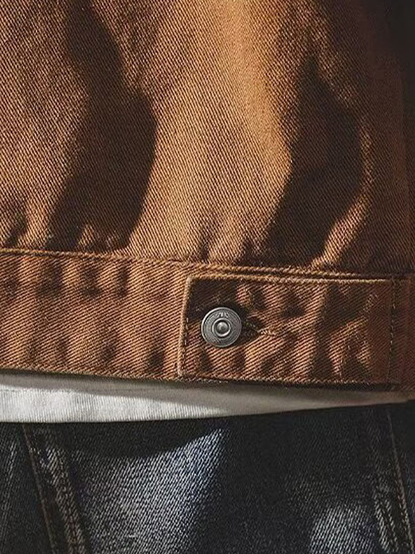 Giacca cargo da uomo in stile vintage americano