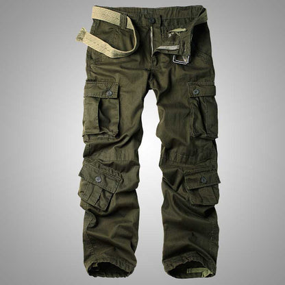 Militärische Baggy-Cargohose mit 8 Taschen