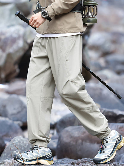Wasserabweisende Outdoor-Wanderhose im Jogger-Stil für Herren