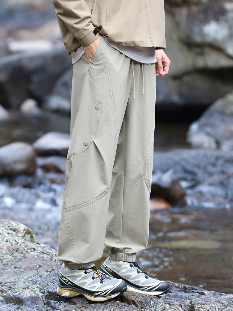 Wasserabweisende Outdoor-Wanderhose im Jogger-Stil für Herren