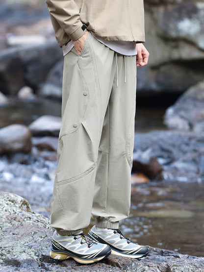 Wasserabweisende Outdoor-Wanderhose im Jogger-Stil für Herren