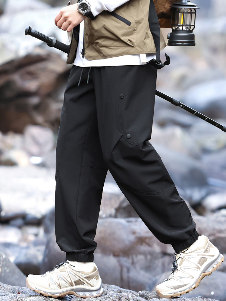 Wasserabweisende Outdoor-Wanderhose im Jogger-Stil für Herren