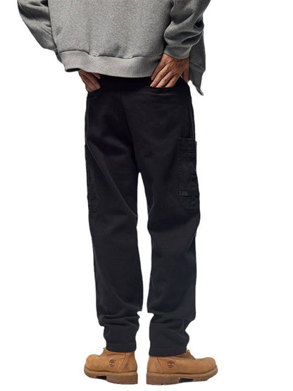 Herren Robuste Mehrtaschen Straight Cargohose