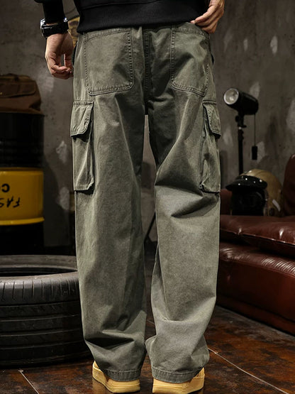 Herren Weit‑Bein‑Cargohose