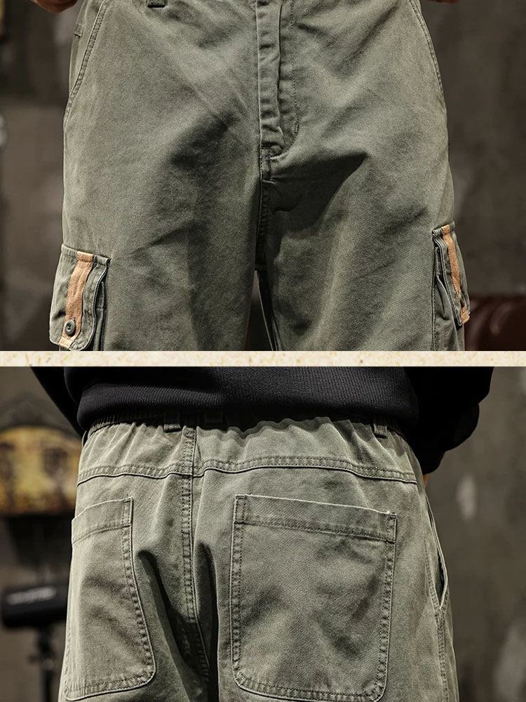 Herren Weit‑Bein‑Cargohose