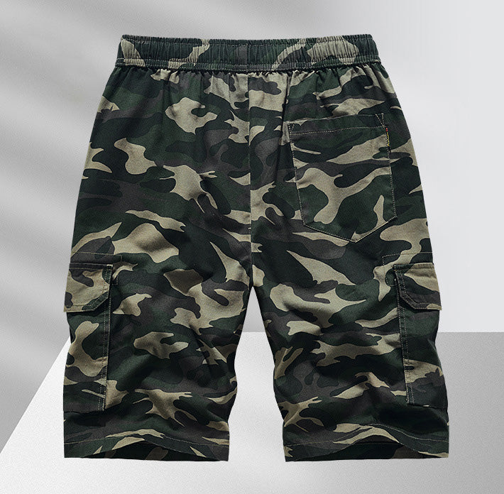 Short cargo homme à cordon de serrage