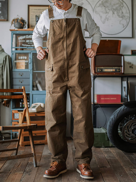 Salopette zippée homme