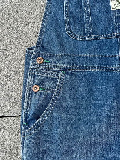Salopette in denim da donna