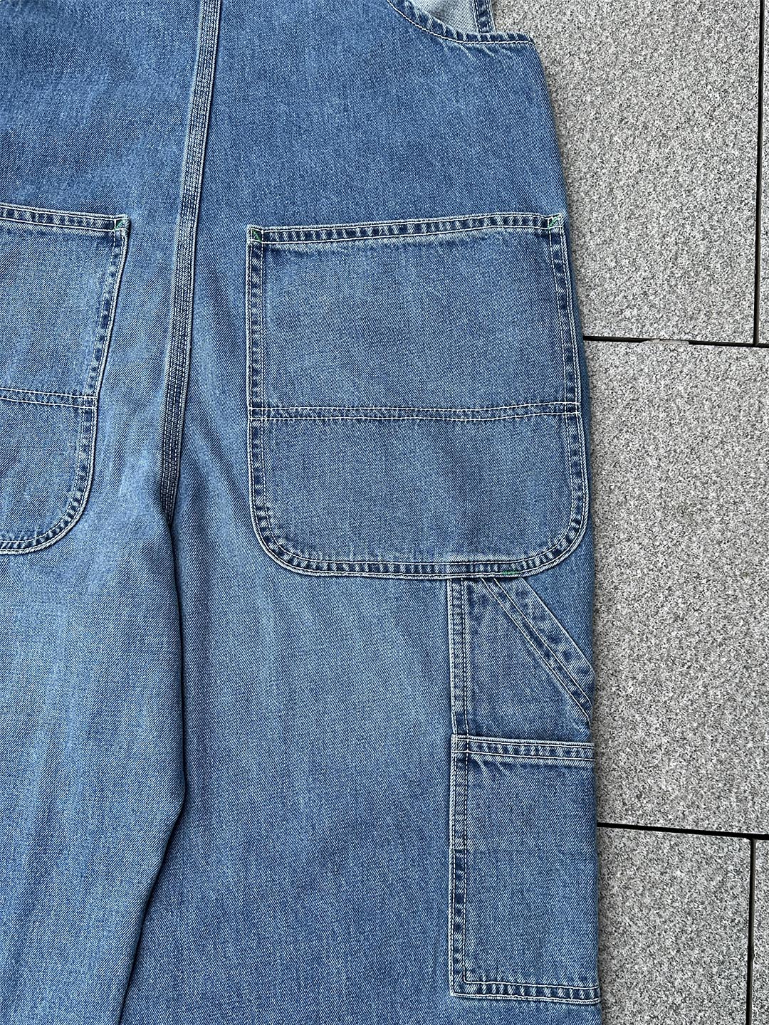 Salopette in denim da donna